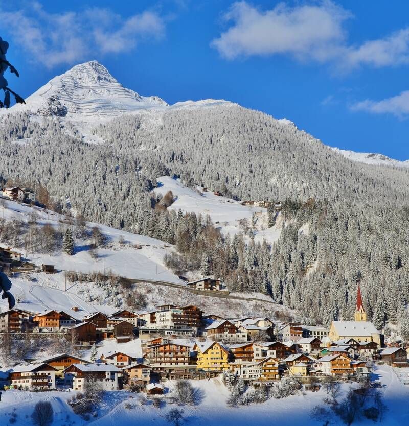 Winter Kappl Tyrol Paznaun